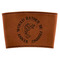 Fish Leatherette Cup Sleeve (Personalized)