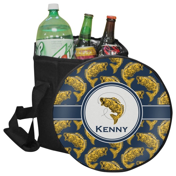 Custom Fish Collapsible Cooler & Seat (Personalized)