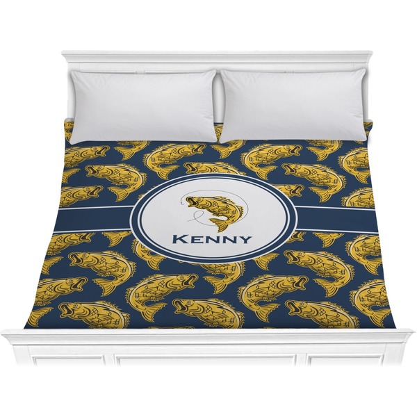 Custom Fish Comforter - King (Personalized)