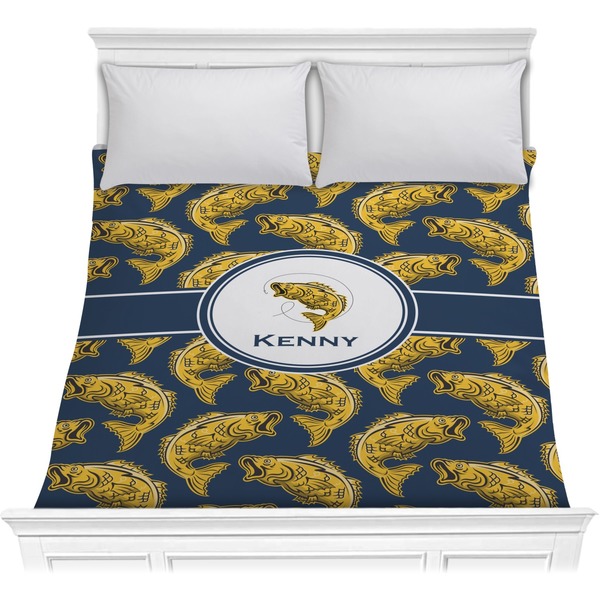 Custom Fish Comforter - Full / Queen (Personalized)