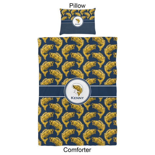 Fish Comforter Set - Twin XL - Approval