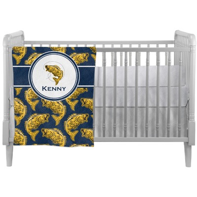Fish Crib Comforter / Quilt (Personalized)
