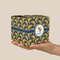 Fish Cube Favor Gift Box - On Hand - Scale View