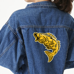 Fish Large Custom Shape Patch - 2XL