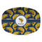 Fish Plastic Platter - Microwave & Oven Safe Composite Polymer (Personalized)