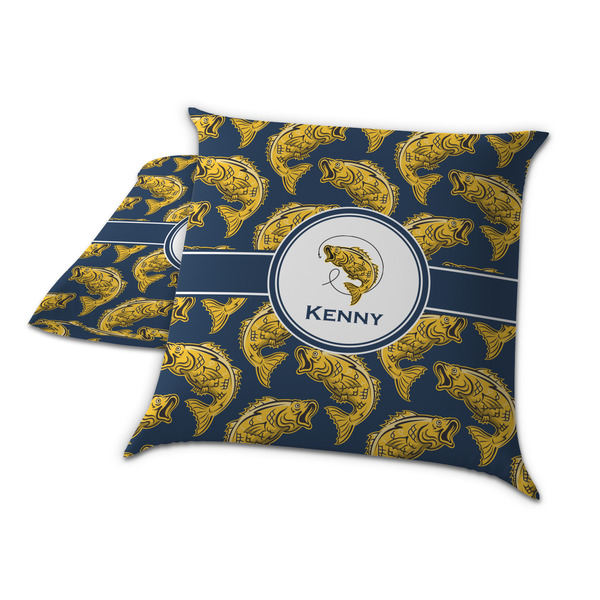 Fish Decorative Pillow Case - TWO