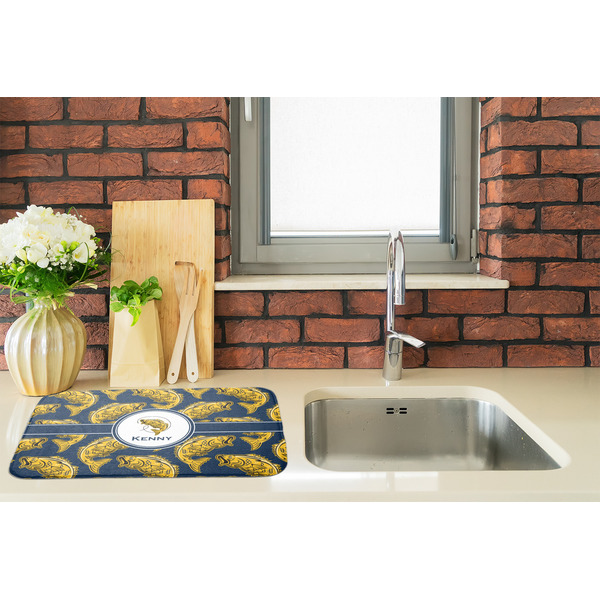 Fish Dish Drying Mat - LIFESTYLE 2