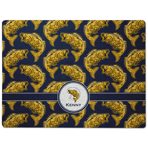 Fish Dog Food Mat - Medium without bowls