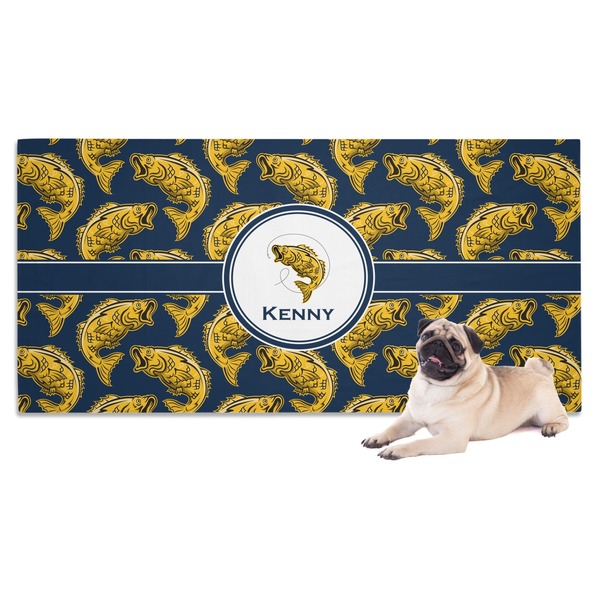 Custom Fish Dog Towel (Personalized)