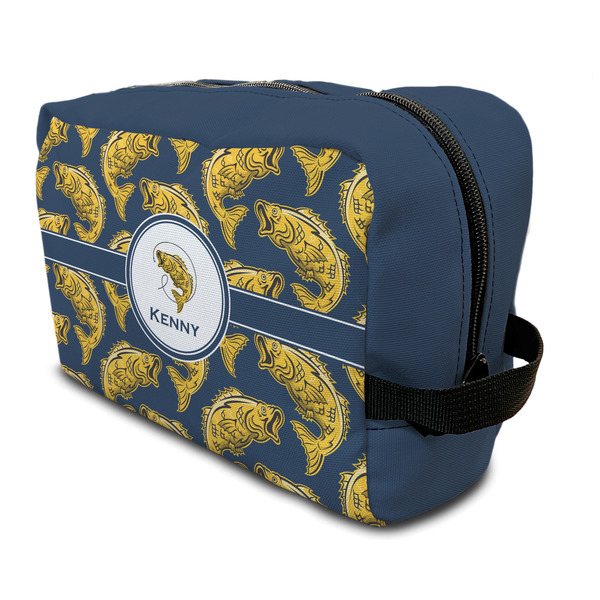 Custom Fish Toiletry Bag / Dopp Kit (Personalized)