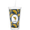 Fish Double Wall Tumbler with Straw (Personalized)
