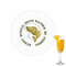 Fish Printed Drink Topper - 2.15" (Personalized)