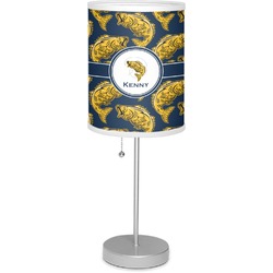 Fish 7" Drum Lamp with Shade Polyester (Personalized)
