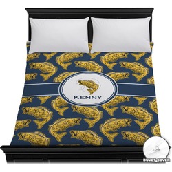 Fish Duvet Cover - Full / Queen (Personalized)