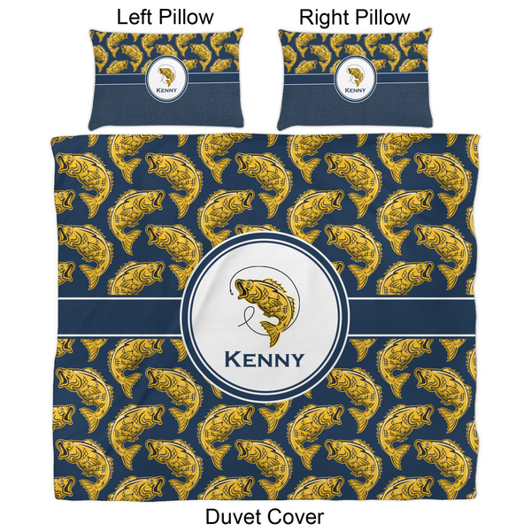 Fish Duvet Cover Set - King - Approval