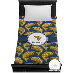 Fish Duvet Cover - Twin XL (Personalized)