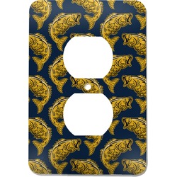 Fish Electric Outlet Plate