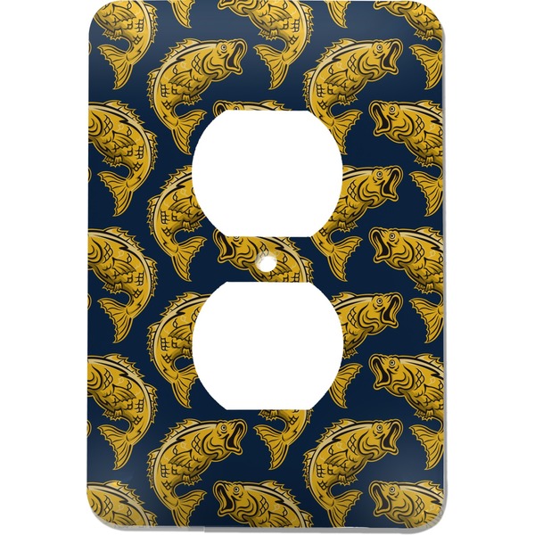 Custom Fish Electric Outlet Plate