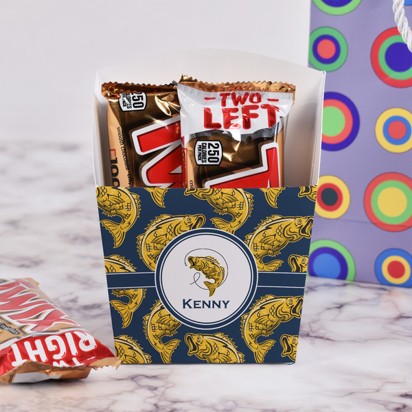 Fish French Fry Favor Box - w/ Treats View