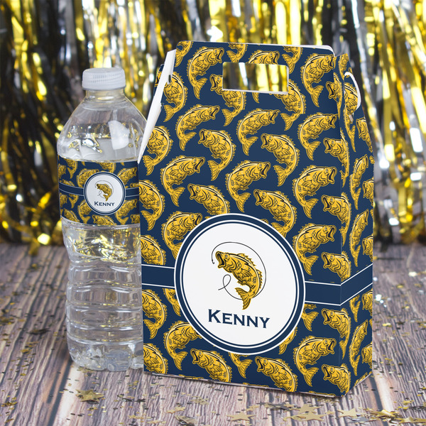 Fish Gable Favor Box - In Context