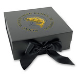 Fish Gift Box with Magnetic Lid - Black (Personalized)