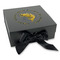 Fish Gift Boxes with Magnetic Lid - Black - Front (angle)