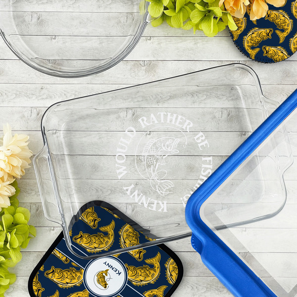 Fish Glass Baking Dish - LIFESTYLE (13x9)