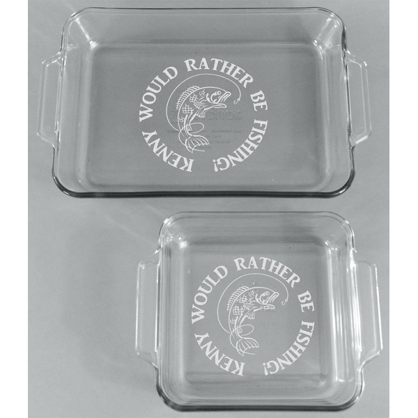 Fish Glass Baking Dish Set - FRONT