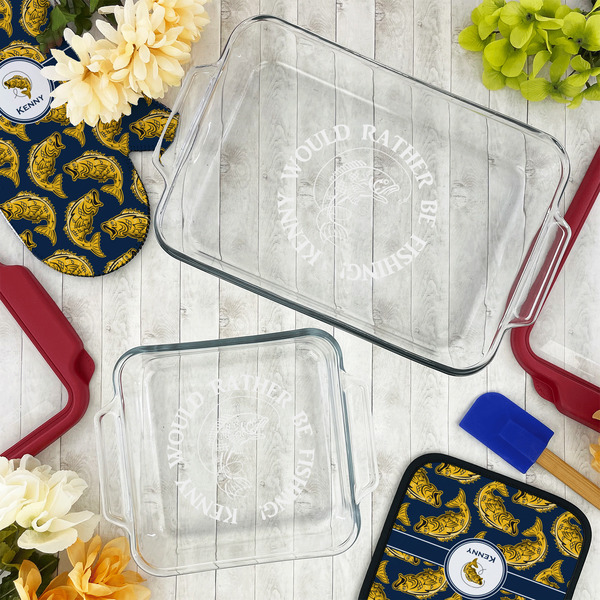 Fish Glass Baking Dish Set - LIFESTYLE