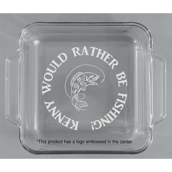 Fish Glass Cake Dish - APPROVAL (8x8)