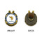 Fish Golf Ball Hat Clip Marker - Apvl - GOLD