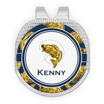 Fish Golf Ball Marker - Hat Clip - Silver