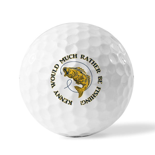 Fish Golf Balls - Generic - Set of 12 - FRONT
