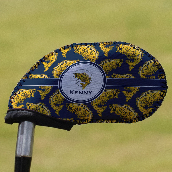 Custom Fish Golf Club Iron Cover (Personalized)