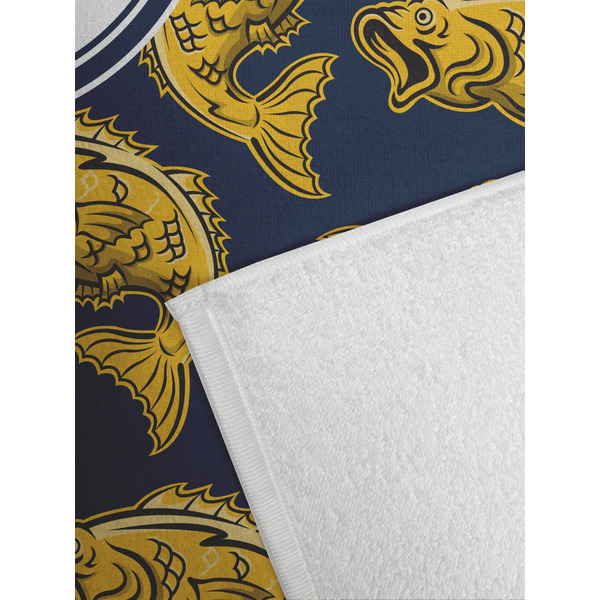 Fish Golf Towel - Detail