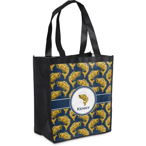 Custom Fish Grocery Bag (Personalized)