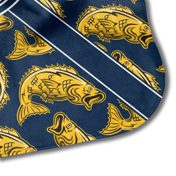 Fish Hooded Baby Towel- Detail Corner
