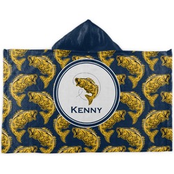 Fish Kids Hooded Towel (Personalized)