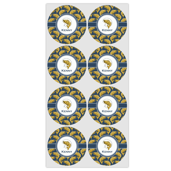 Fish Icing Circle - Medium - Set of 8