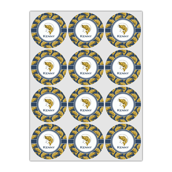 Fish Icing Circle - Small - Set of 12