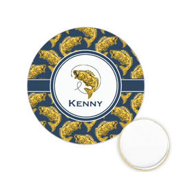 Fish Printed Cookie Topper - 1.25" (Personalized)