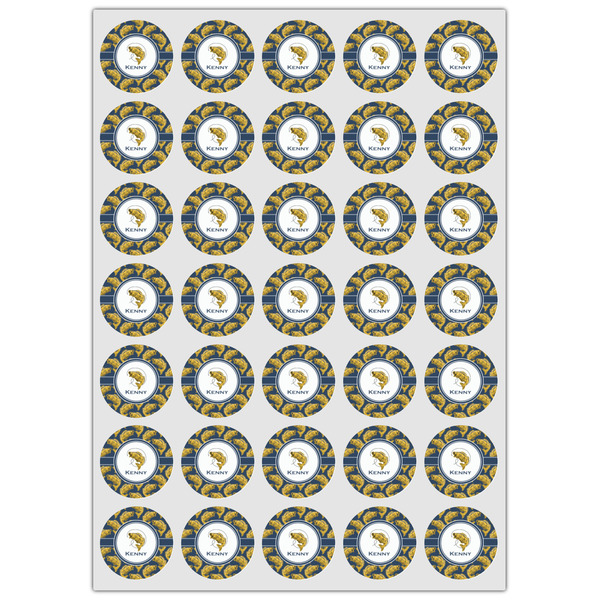 Fish Icing Circle - XSmall - Set of 35