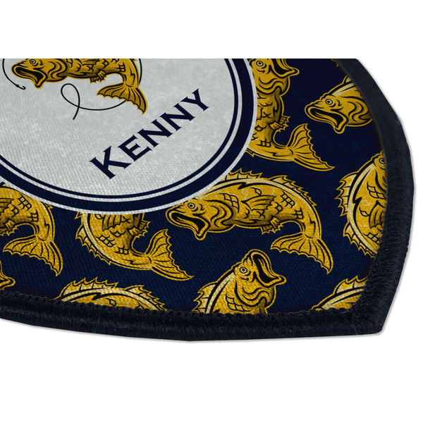 Fish Iron on Shield 3 Detail