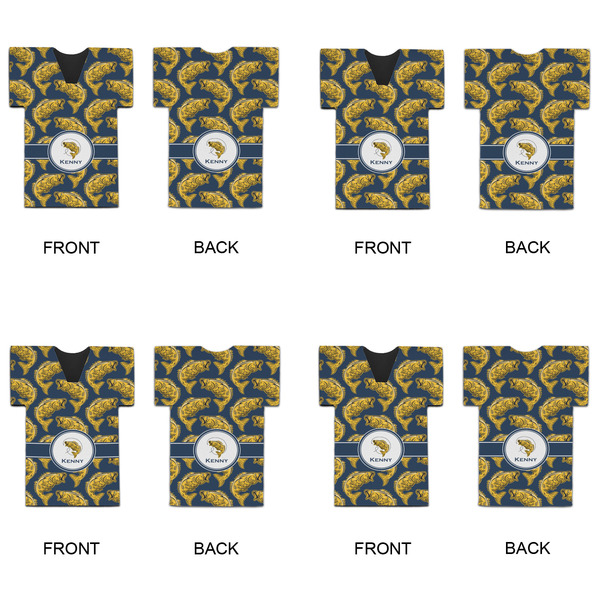 Fish Jersey Bottle Cooler - Set of 4 - APPROVAL