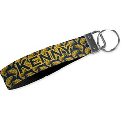 Fish Webbing Keychain Fob - Small (Personalized)