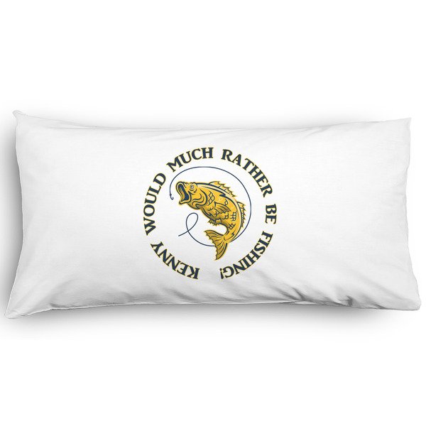 Custom Fish Pillow Case - King - Graphic (Personalized)
