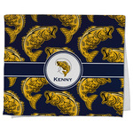 Fish Kitchen Towel - Poly Cotton w/ Name or Text