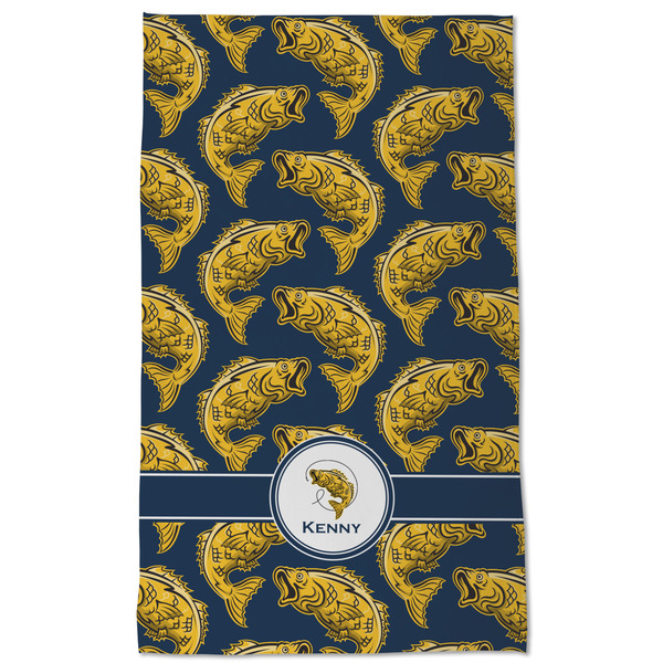 Fish Kitchen Towel - Poly Cotton - Full Front