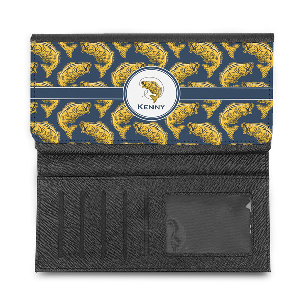 Fish Ladies Wallet - Half Way Open