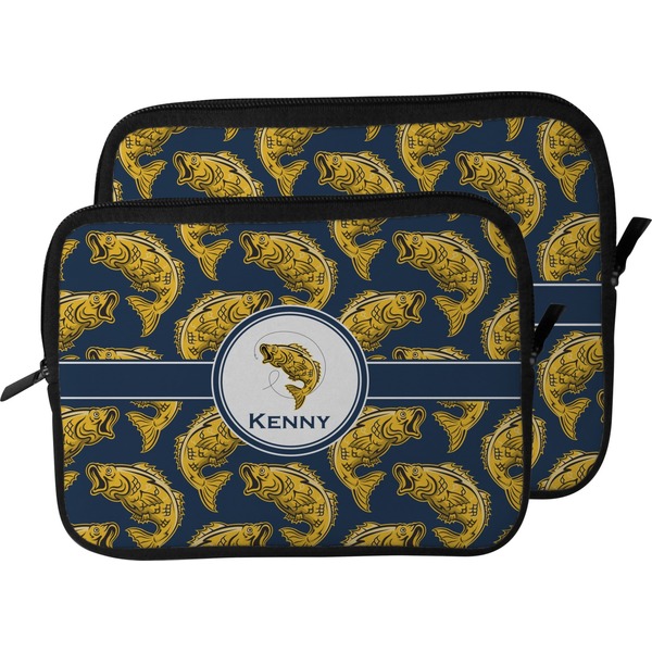 Fish Laptop Sleeve (Size Comparison)